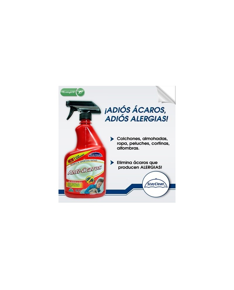 Farmacias Arrocha - Sabías que los ácaros son responsables del 50% de las  reacciones alérgicas. Utiliza fundas anti ácaros para colchones y  almohadas, lava la ropa de cama con agua caliente o