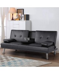 SOFÁ CAMA DUBLÍN - NIGRUM LEATHER