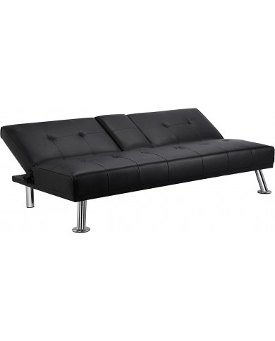 SOFÁ CAMA DUBLÍN - NIGRUM LEATHER