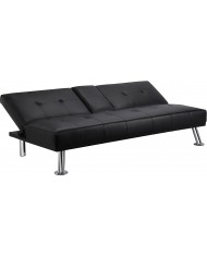 SOFÁ CAMA DUBLÍN - NIGRUM LEATHER