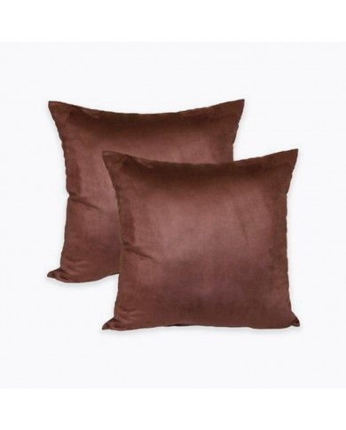 Juego de 2 Cojines Decorativos en Leather