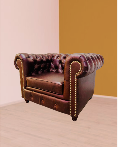 INDIVIDUAL CHESTERFIELD PIEL LEGITIMA INDIVIDUAL CHESTERFIELD PIEL LEGITIMA