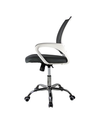 SILLA SECRETARIAL 107 MESH GRIS