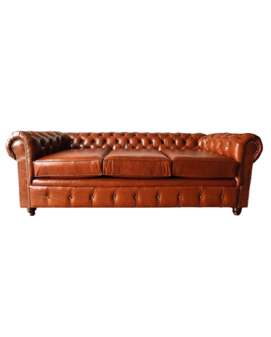 SOFÁ CHESTERFIELD PIEL LEGÍTIMA SOFÁ CHESTERFIELD PIEL LEGÍTIMA