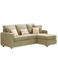 SOFÁ CONVERTIBLE 2 PZAS BEIGE