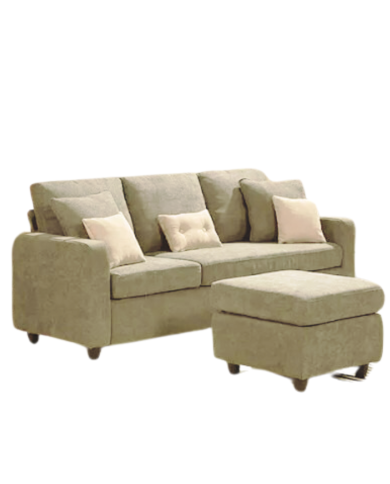 SOFÁ CONVERTIBLE 2 PZAS BEIGE