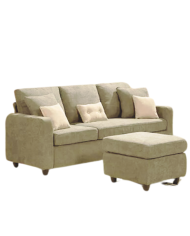 SOFÁ CONVERTIBLE 2 PZAS BEIGE