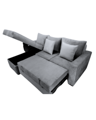SOFÁ CAMA OPRA GRIS CLARO
