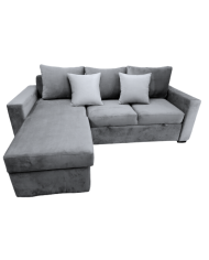 SOFÁ CAMA OPRA GRIS CLARO