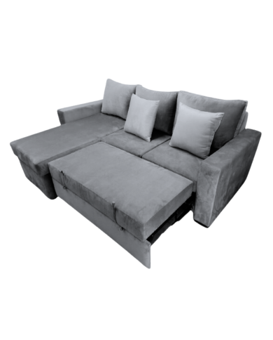 SOFÁ CAMA OPRA GRIS CLARO