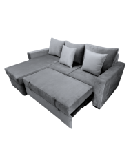 SOFÁ CAMA OPRA GRIS CLARO