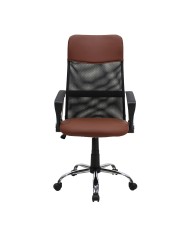 SILLA EJECUTIVA 2006A MESH CAFÉ